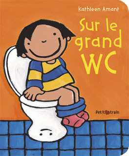Lise et Doudoulapin<br />
Sur le grand WC