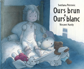 Ours brun et ours blanc